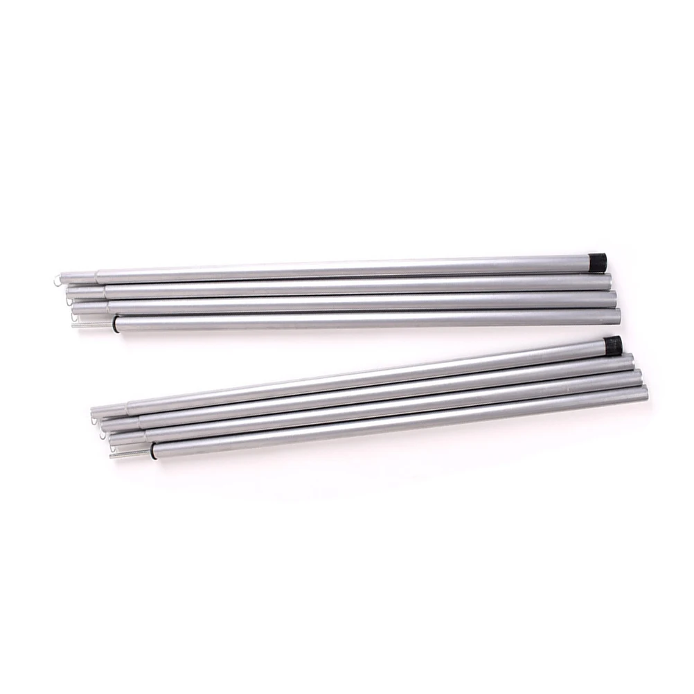 

2pcs 2m Outdoor Tent Pole Rod Tent Bar Rod Tent Building Supporting Rod Pole Awning Frames Kit for Hiking Camping
