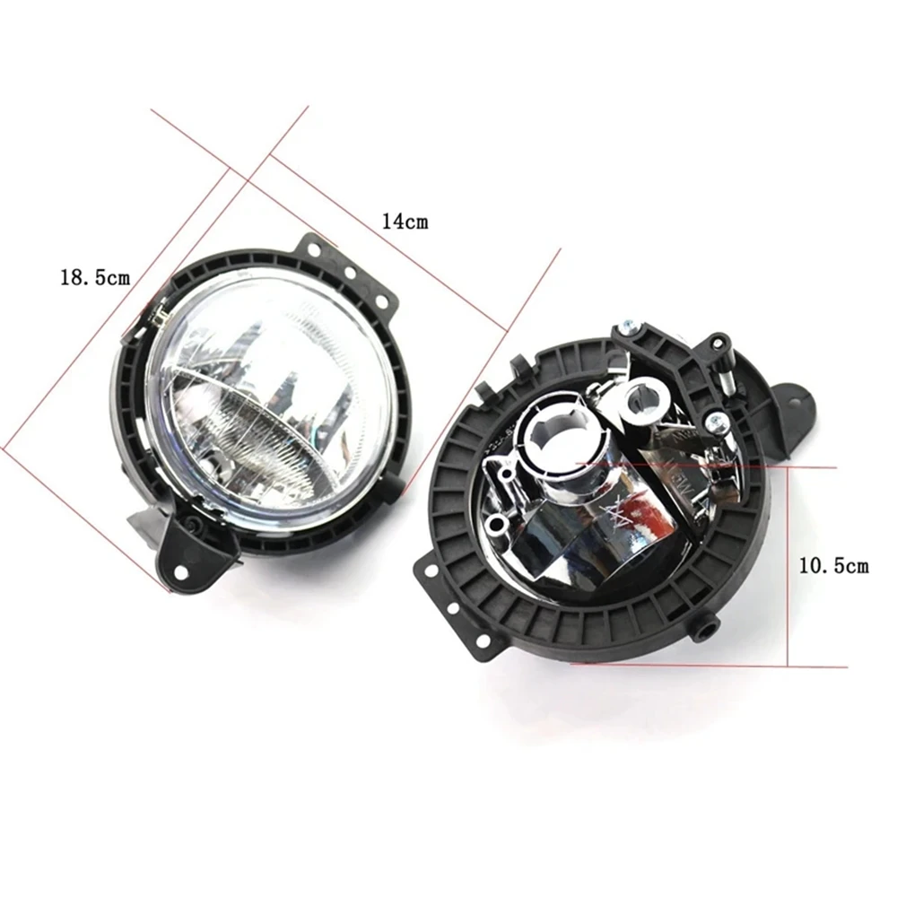 ​Car Front Fog Daytime Light No Bulbs 1Pair 63172751295 for BMW Mini Cooper R56 R57 Clubman R55 R58 R59