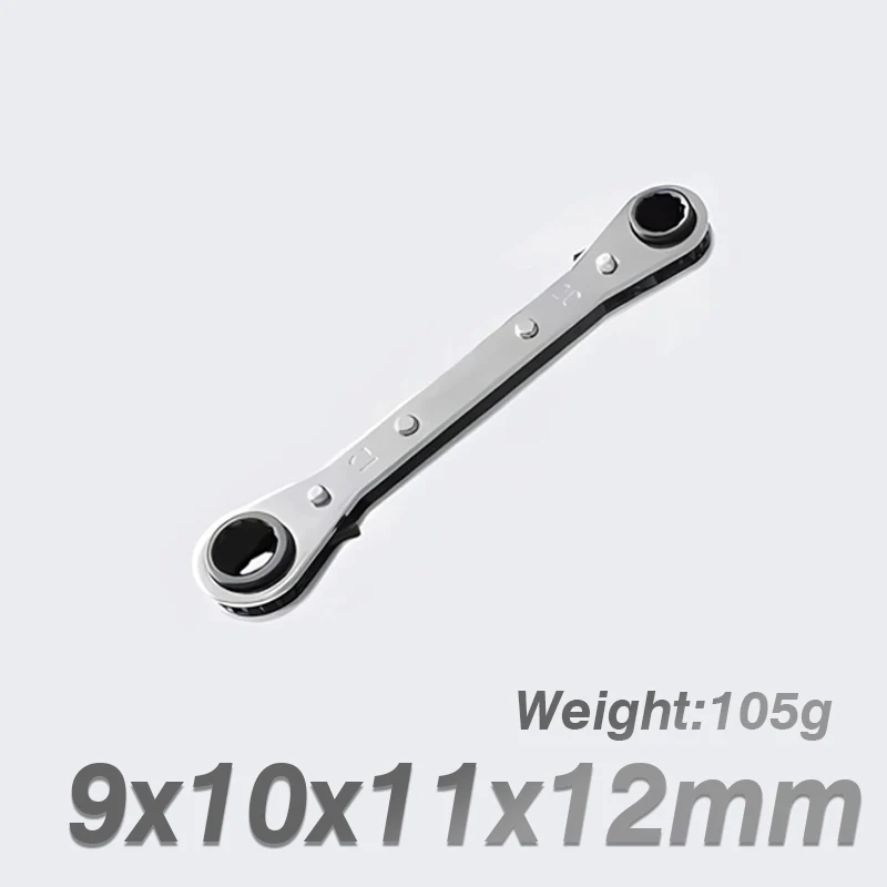 Imagem -04 - Chave de Catraca Principal Dobro do Anel Chrome em 10 11 12 13 14 15 16 17 18 19 21 mm Vanádio Aço Ratchet Spanner