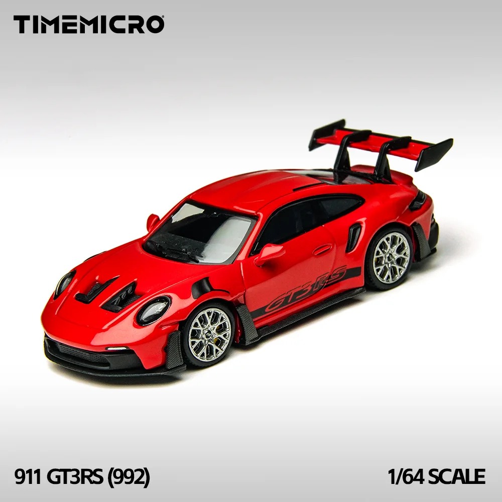 TimeMicro 1:64 Modelo de carro em liga vermelha GT3 RS