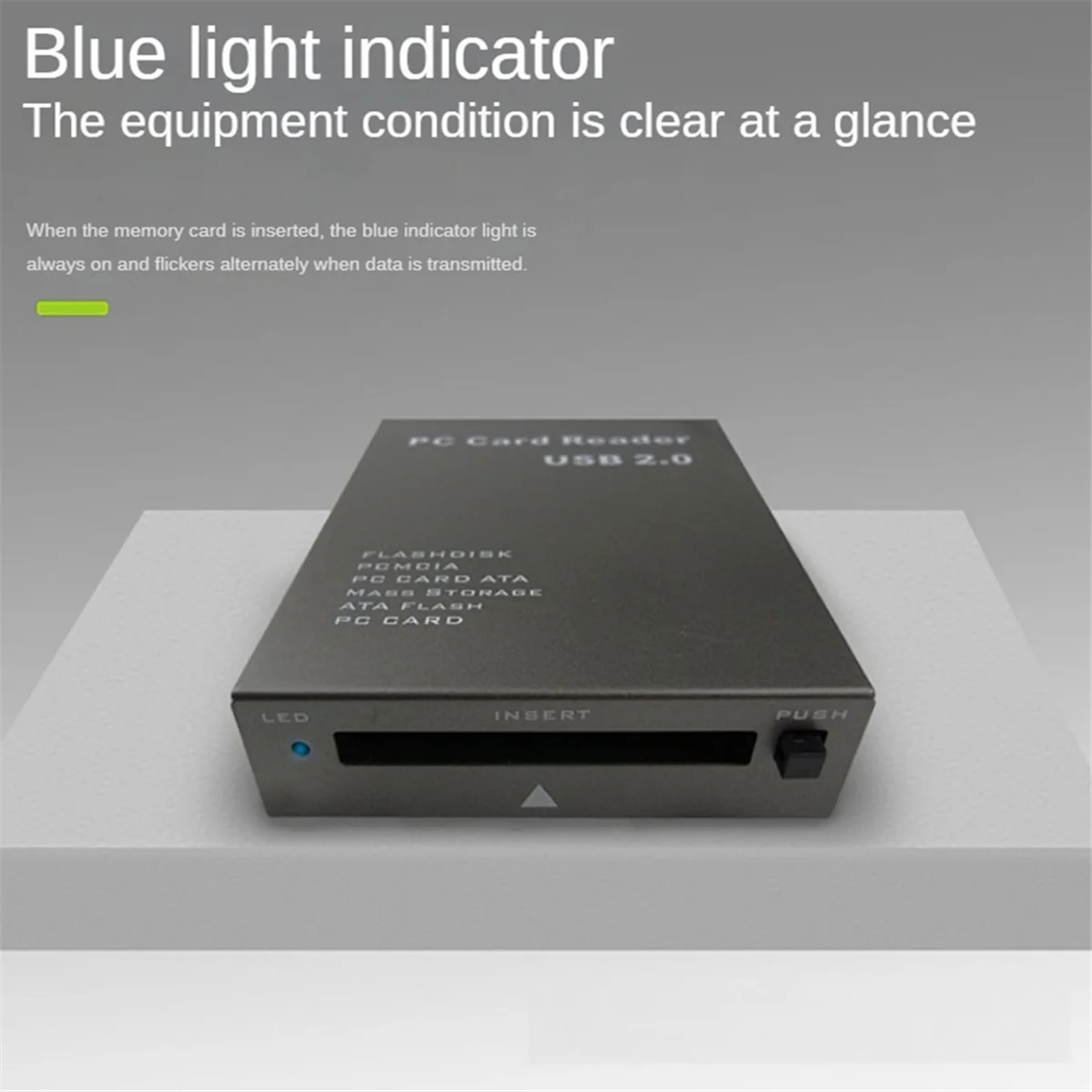 Магазин теперь USB2.0 PCMCIA Card Reader ATA Card Reader PC Card Reader USB 2.0 to PC ATA PCMCIA Adapter Flash Disk Memory Card Reader