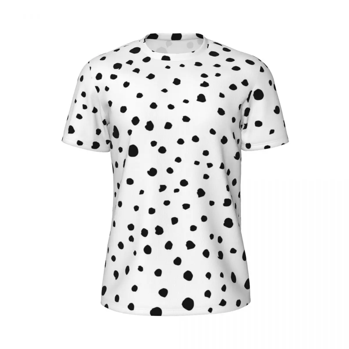 Dalmatian Spots T-Shirt Dalmatian Spots Fashion Sportswear T Shirts Short Sleeve Quick-dry Tshirt Summer Vintage Oversized Tees