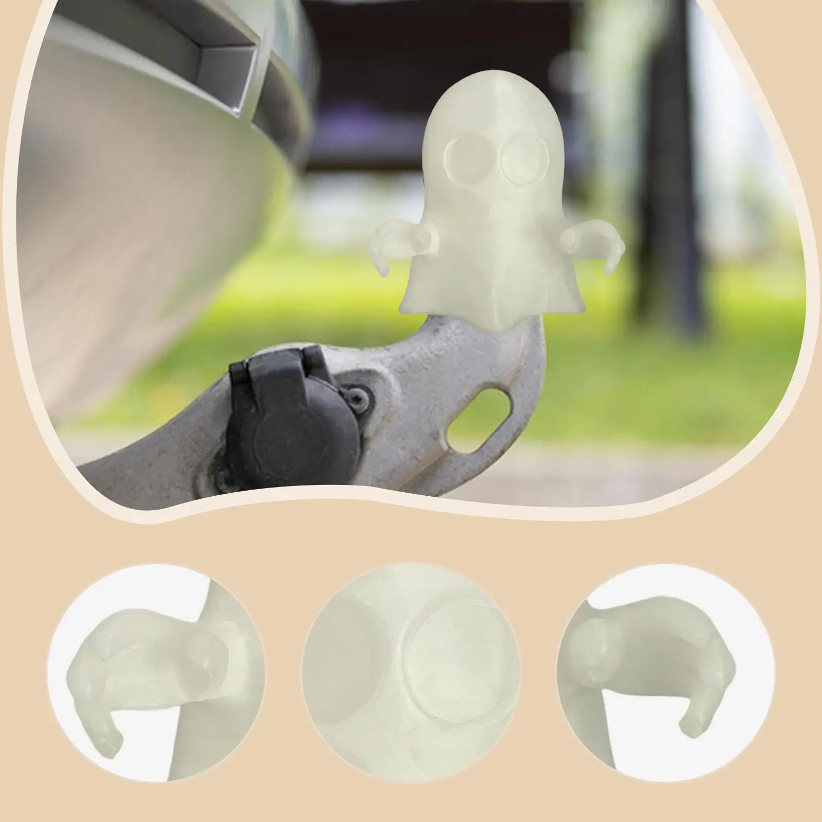 

Стильная накладка на буксировочный крюк из полимерного материала, защитный чехол для буксировочного крюка, легко устанавливается на автомобиль, автофургон, для декора на Хэллоуин