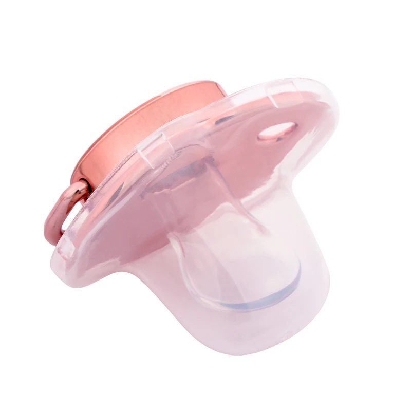 New Baby Pacifier Dustproof Lid BPA Free Newborn Dummy Silicone Infant Soother Luxury Teether Baby Shower Gift Toddler Nipple