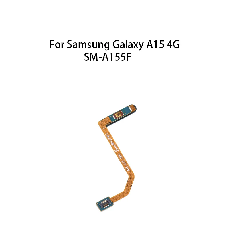 Org Home Button Fingerprint Sensor Flex Cable For Samsung Galaxy A15 4G SM-A155F