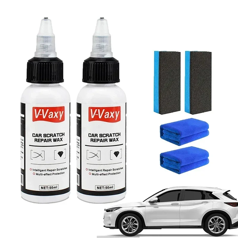 Car Scratch Repair Wax, Ultimate Paint Restorer, Car Scratch Repair Wax, Liquid Glass Polish, Shiny Car Paint Restorer