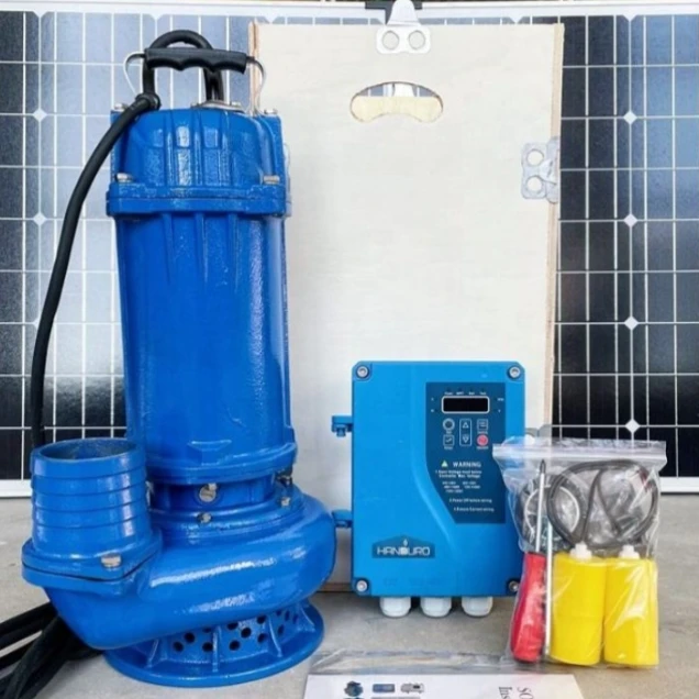 مضخة مياه مع محرك ضمان لمدة سنة واحدة 25 كجم لون مخصص هينان صنع ارتفاع ضغط عالي تيار مستمر مياه الصرف الصحي الغاطسة بالطاقة الشمسية ث