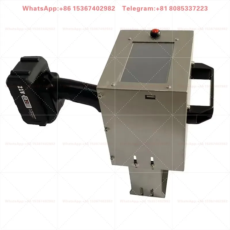 2 Bat tery XY/SD-4-12030 90 * 30mm Handheld Coding Vehicle Identification Number Marking Machine
