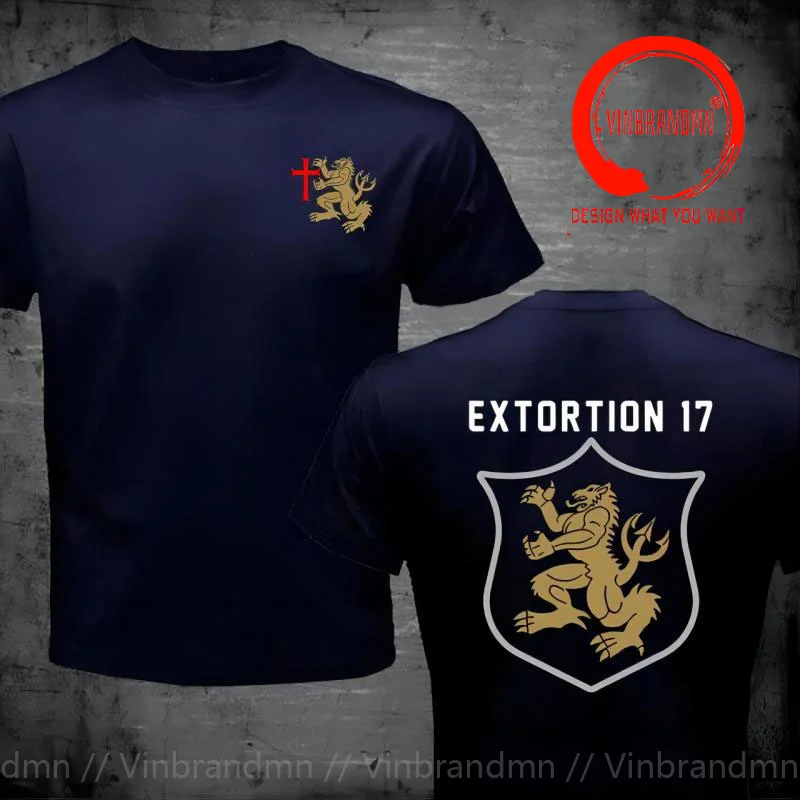 Norway Marines Extortion 17 Gold Squadron Nswdg T-Shirt Cotton Tee S-6Xl Streetwear Tshirt New Popular Retro Unisex Men T Shirts