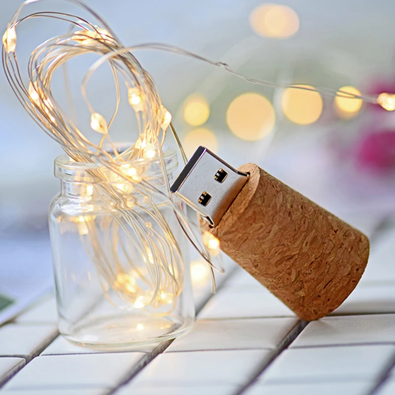 30pcs New Arrival Messenger Bottle Usb 2.0 Memory Stick Glass Drift Bottle Usb Flash Drives Wooden Cork Pendrive 16GB 32GB 64GB