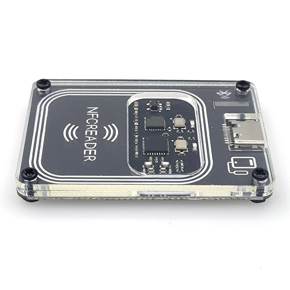 B03B-PCR532 NFC RFID Bluetooth Wireless Module IC Card Reader Writer RFID Emulator Minicopy with Type-C Interface