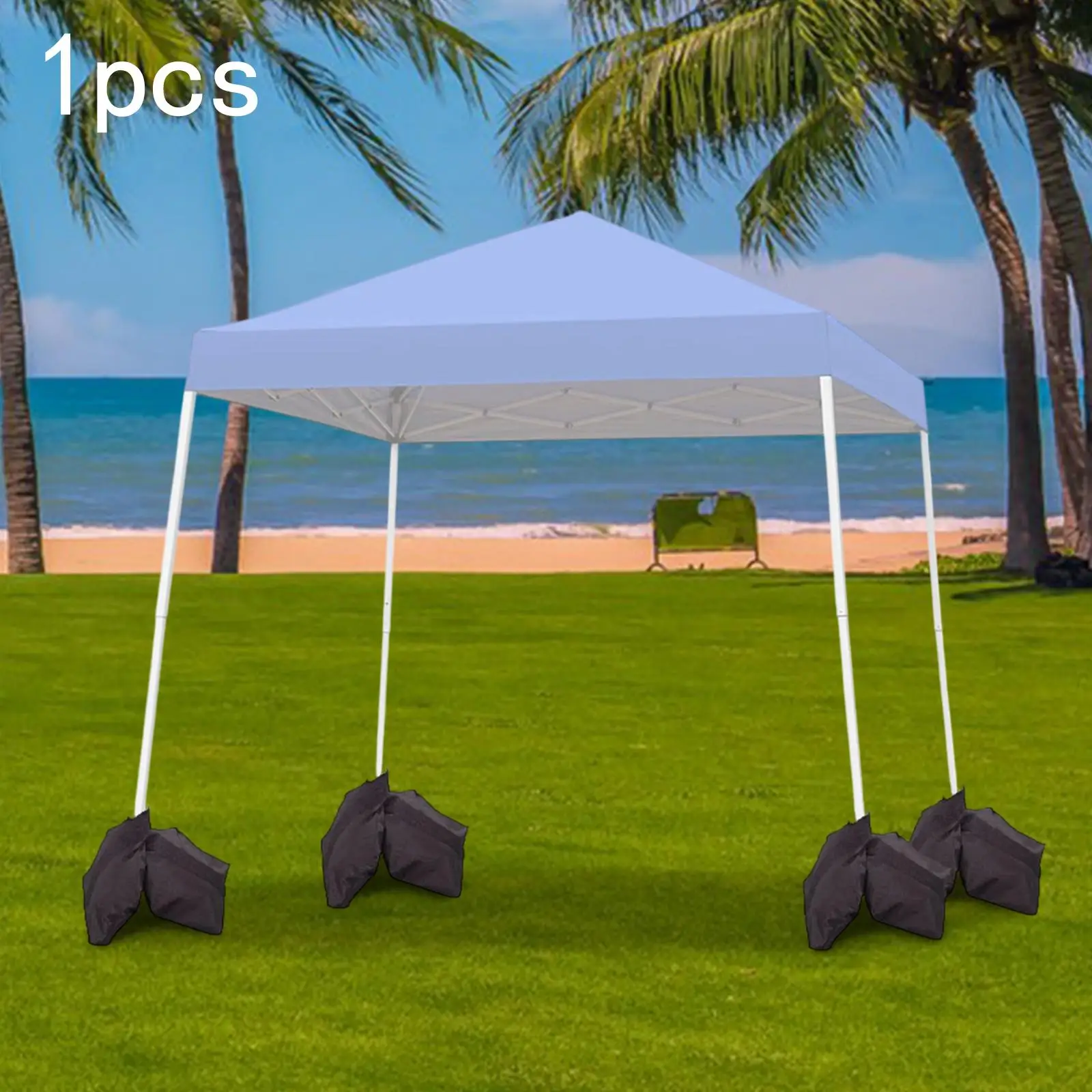 

Canopy Sand Bag, Weight Bag Windproof, Portable, Oxford Cloth Empty Canopy Weight Sandbag for Patio Umbrella Pergolas Gazebo