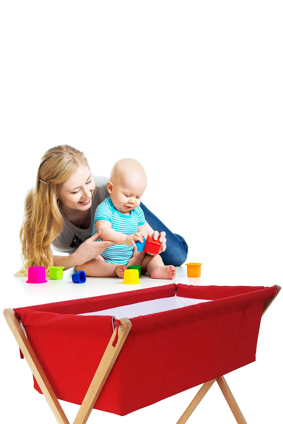 Lotus Mutter So Hängematte Wiege (Fest Modell) Rot