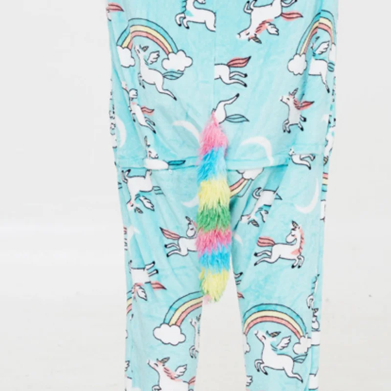 Animal Cartoon Jumpsuit Adult Children One-Piece Pajamas Full Body Sleepwear Baggy Loose Fitting Casual Chic Style