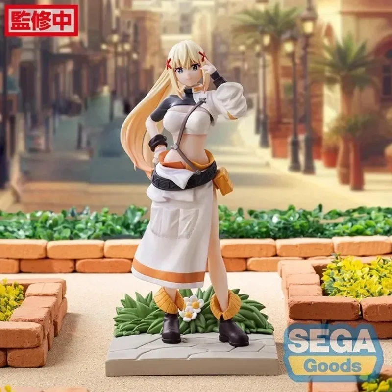 

В наличии Оригинальная Божье благословение Sega Konosuba в этом чудесном мире! 3, фигурка Luminasta Darkness, коллекция игрушек, подарки