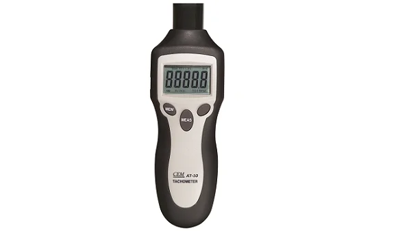 CEM AT-10 Contact / Non-contact Digital Tachometer, 5 Digits LCD Display 50 mm to 2500 mm Detecting Distance