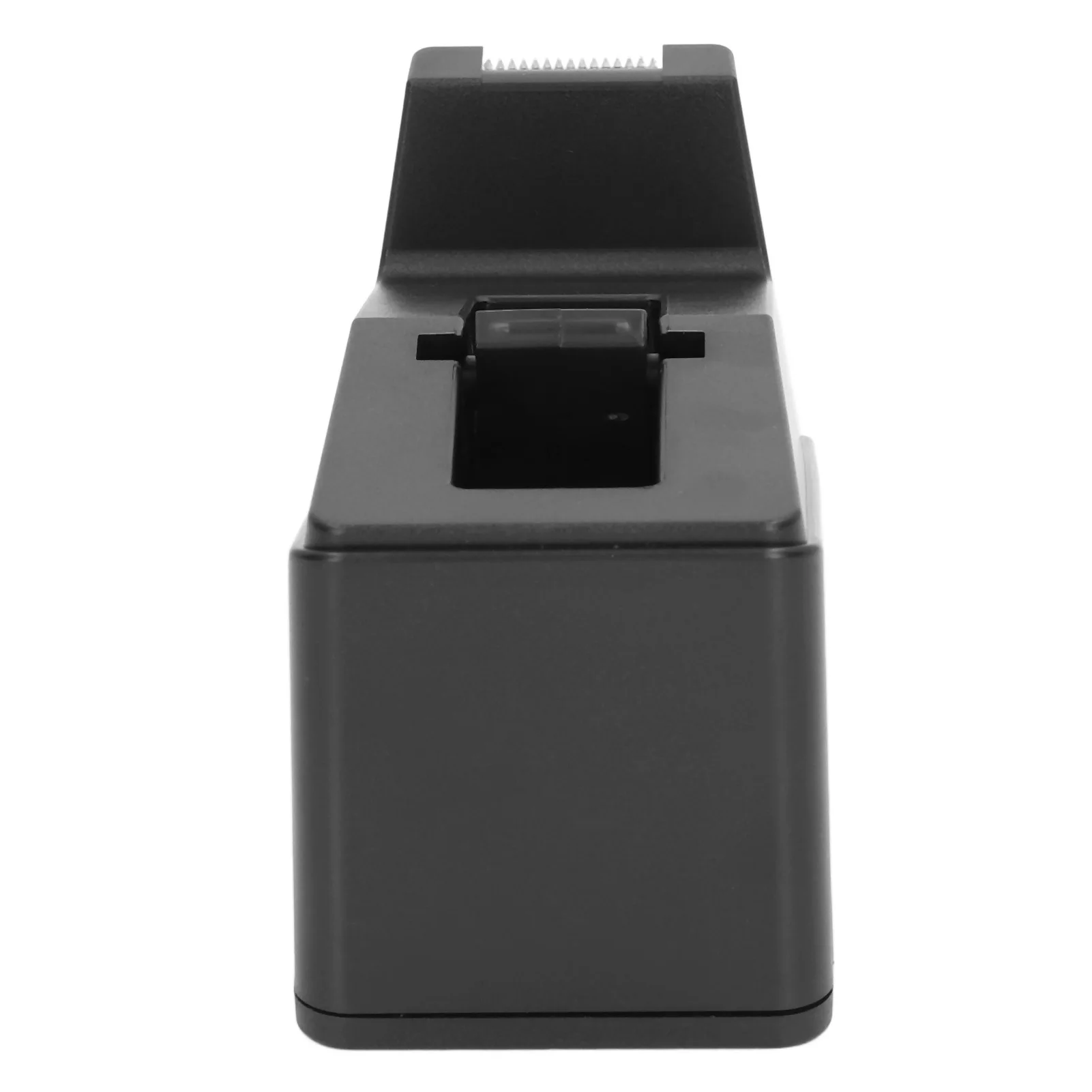 New Plastic Tape Dispenser Heavy Duty Black Tape Holder Built-In Cutter Non Slip Tape Cutter Packaging Supplies