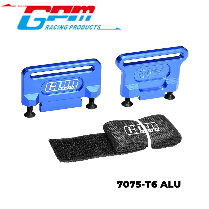 

GPM TJ0126 7075 ALLOY RETAINER, BATTERY HOLD-DOWN FOR TRAXXAS 1/8 JATO 4S/2S / SLASH 4X4 LOW-CG / FORD FIESTA ST RALLY / Slash 4