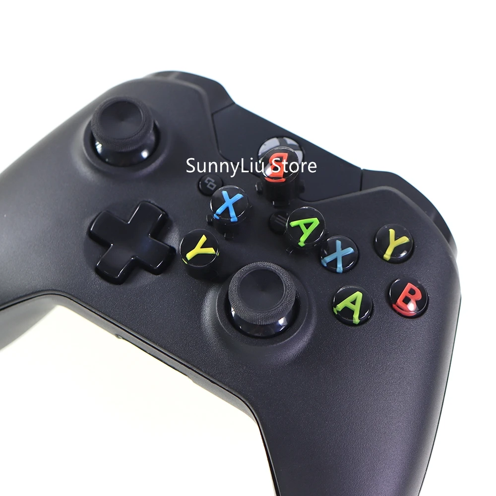 Juego de botones ABXY de repuesto, Mod personalizado para controlador xbox one, A, B, X, guía Y, botón de casa para controlador xbox series s Y x, 1 Juego
