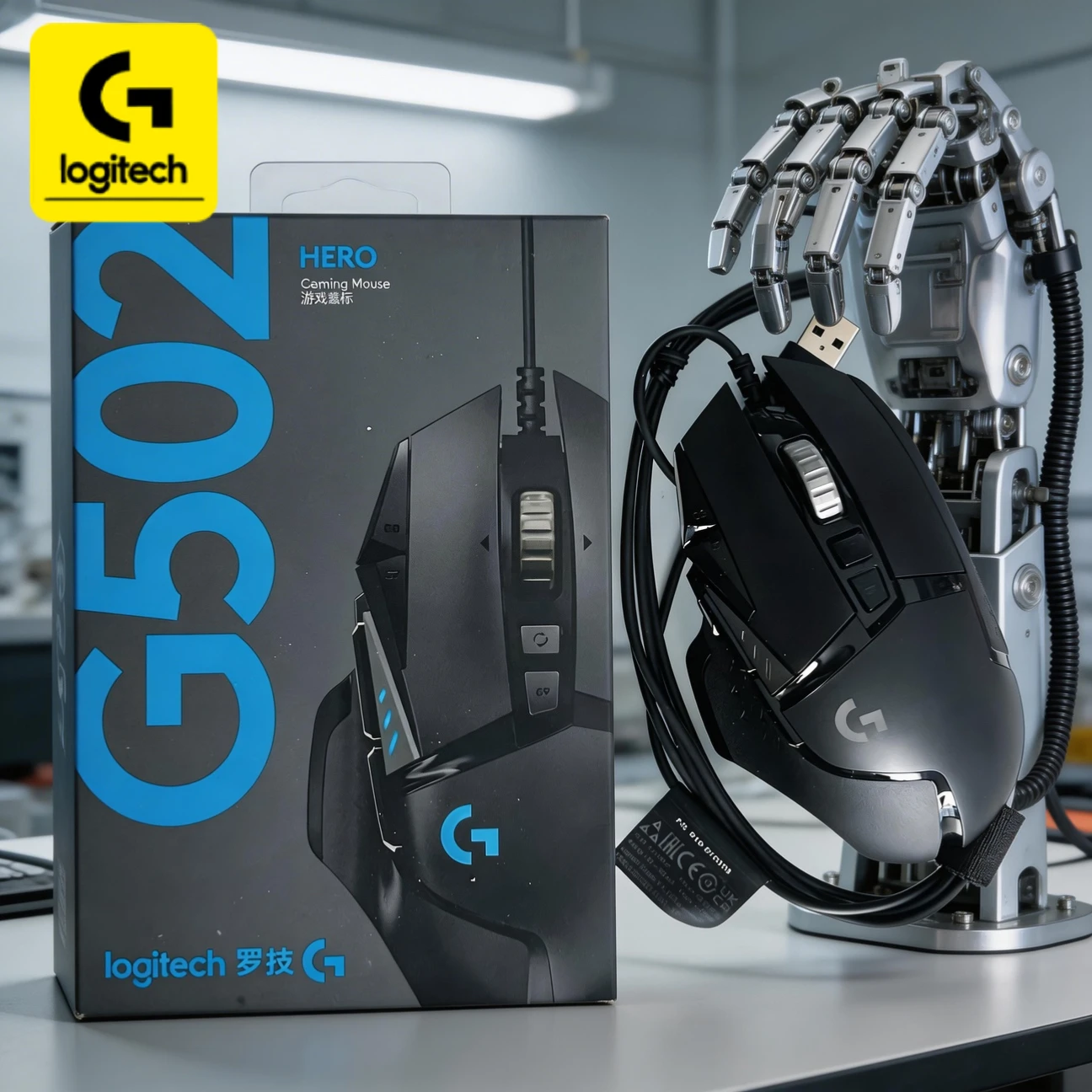 

Logitech G502/G402/G203 gaming mice: cool lighting effects + high performance, making them the most stylish desktop gaming gear.