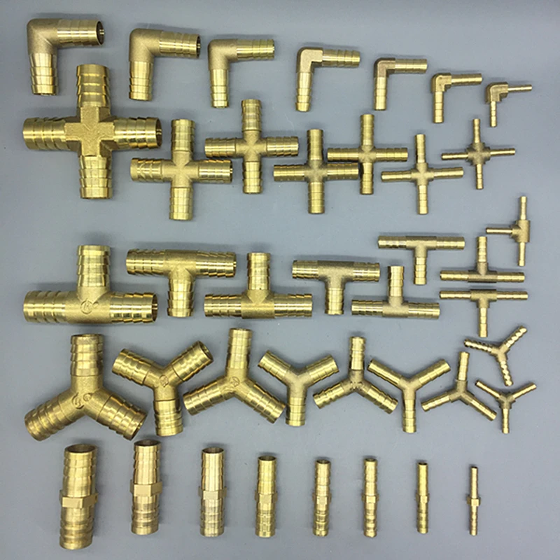 

Straight Or Elbow Brass Hose Pipe Fitting 6mm 8mm 10mm 12mm Barb Splicer 1/8" NPT Male Thread Copper Barbed Coupling Connector