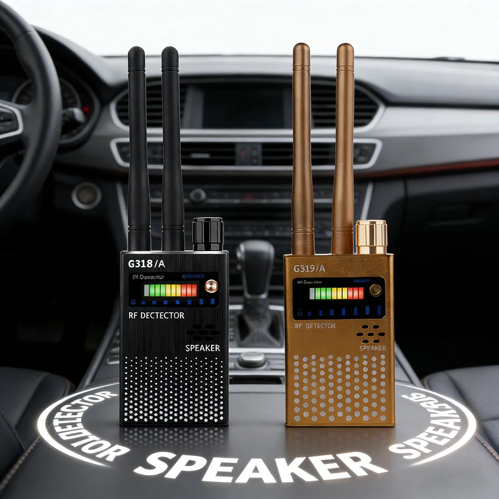 多機能アンチスパイ隠しカメラ検出器-gsmオーディオデバイス盗聴器発見器-ワイヤレスrf信号gpsトラッカーレンズ検出スキャナー