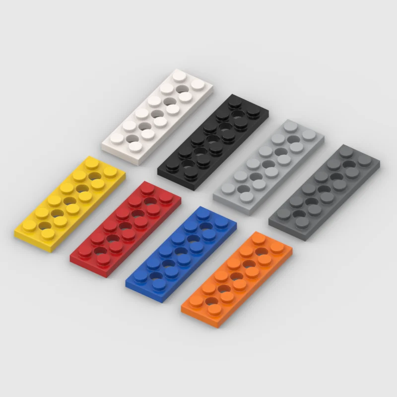 

Техническая пластинка 2x6 с отверстиями, 769, 20 шт., деталь для конструктора DIY, номер 32001, совместима с другими блоками и деталями конструкторов.