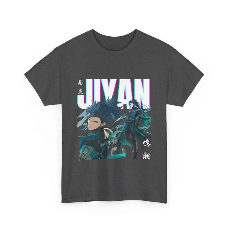 Jiyan Wuwa Wuthering Waves Gaming Anime Clothes, Unisex Shirt, Anime Japanese Shirt, Manga Japanese Shirt