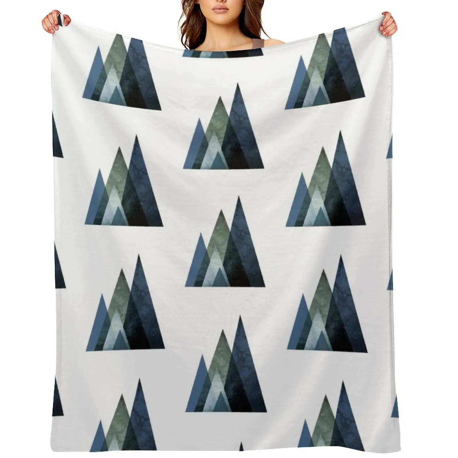 

Nordic Mountains Throw Blanket Blankets Sofas Of Decoration Luxury Soft Plush Plaid Sofa Blankets