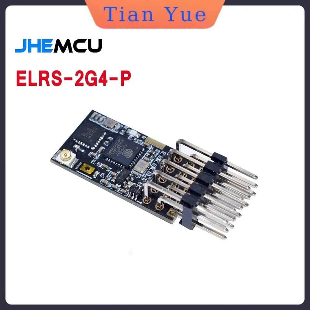 

JHEMCU ELRS-2G4-P 2G4P 2,4G ELRS PWM CRSF 5-канальный мини-приемник 25X13 мм для серии ES24TX BETAFPV ELRS TX RC Самолет с фиксированным крылом