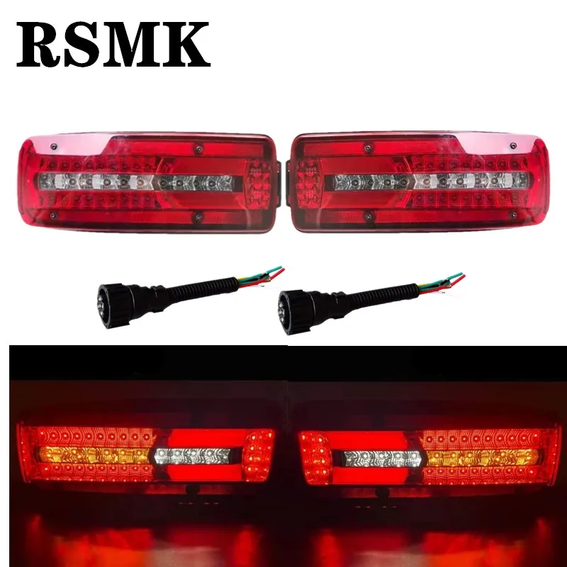1PC LH RH 24V truck led tail lamp for MAN Truck TGA truck  TGX truck led tail lights Man truck tail lights with Connetors