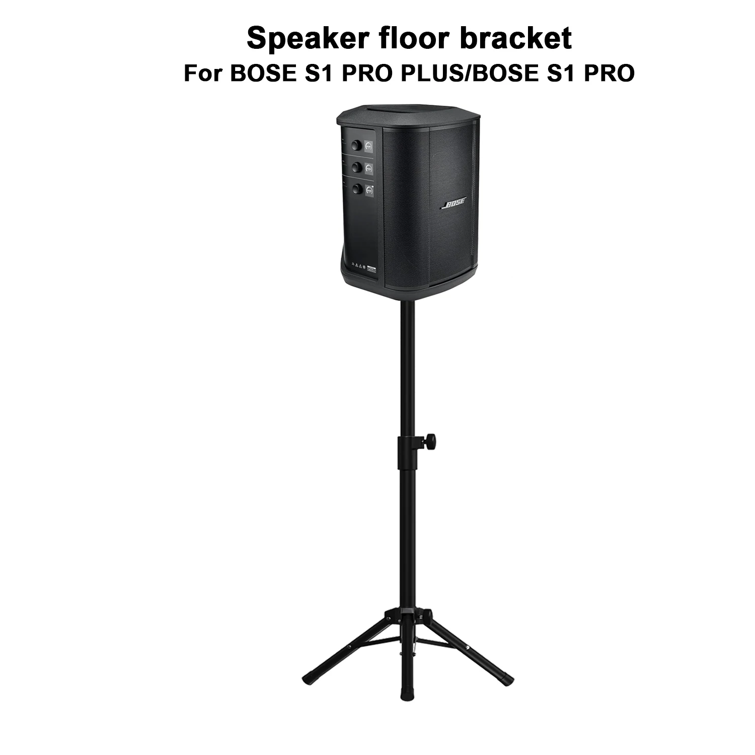 

Speaker tripod For BOSE S1 PRO PLUS/BOSE S1 PRO audio storage rack, Height adjustable audio base, floor stand