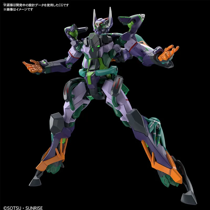 Bandai Original MODEL KIT GUNDAM HG MSGG Regular Version GFreD 1/144 Anime Action Figure Assembly Model Toys Model Gift for Boys