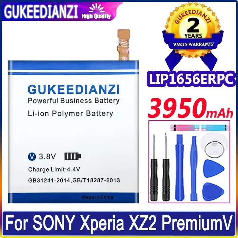 

3950Mah Mobile Phone Battery Long Lasting LIP1656ERPC For Sony Xperia XZ2 Premium