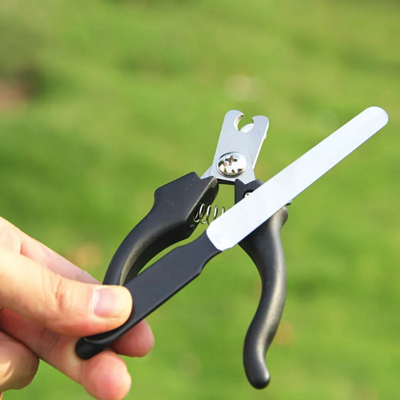 Pet Nail Clippers for Animal Dogs Cats Pig Birds Toe Claw Trimmer Cutter Puppy Kitten Grooming Scissor with File