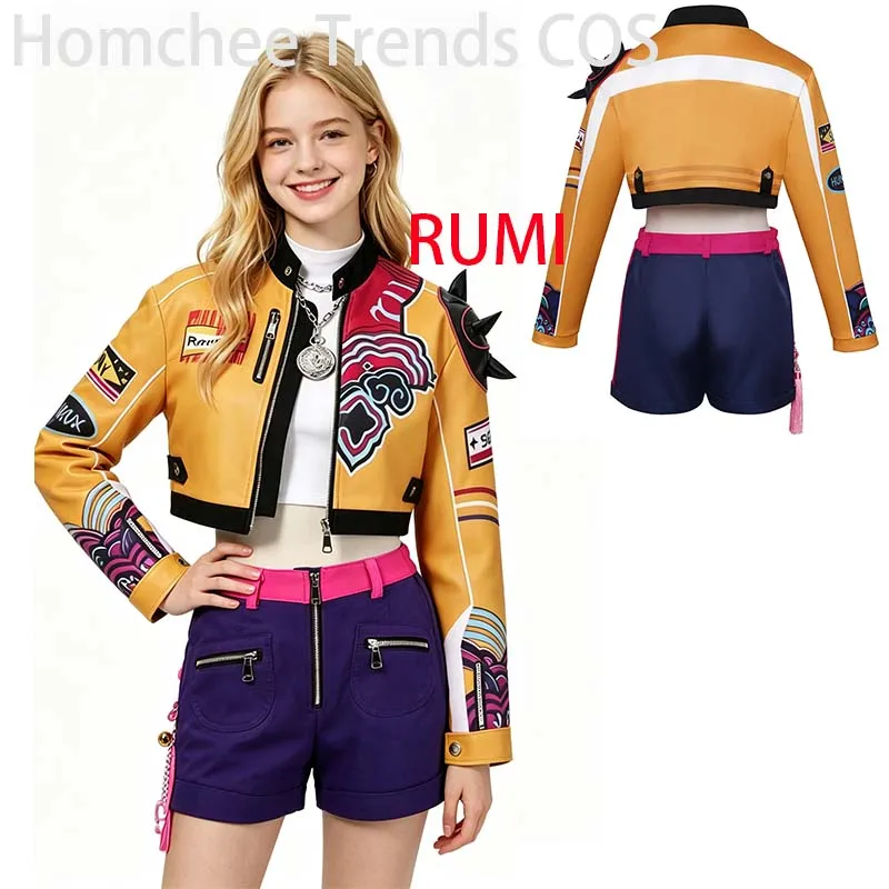 Homchee Trends COS Tenues pour femmes, Costume de cosplay d'inspiration film d'animation, danseuse, groupe d'idols, uniforme sexy pour Comic Con