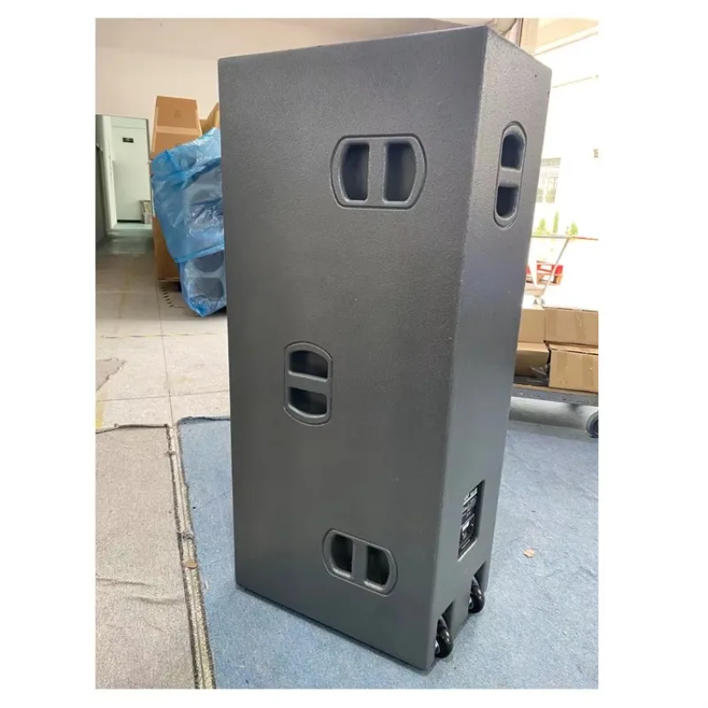 Dual 18 Inch Wooden Passive Subwoofer Heavy Bass Professional PA Sound System Speaker - view 6