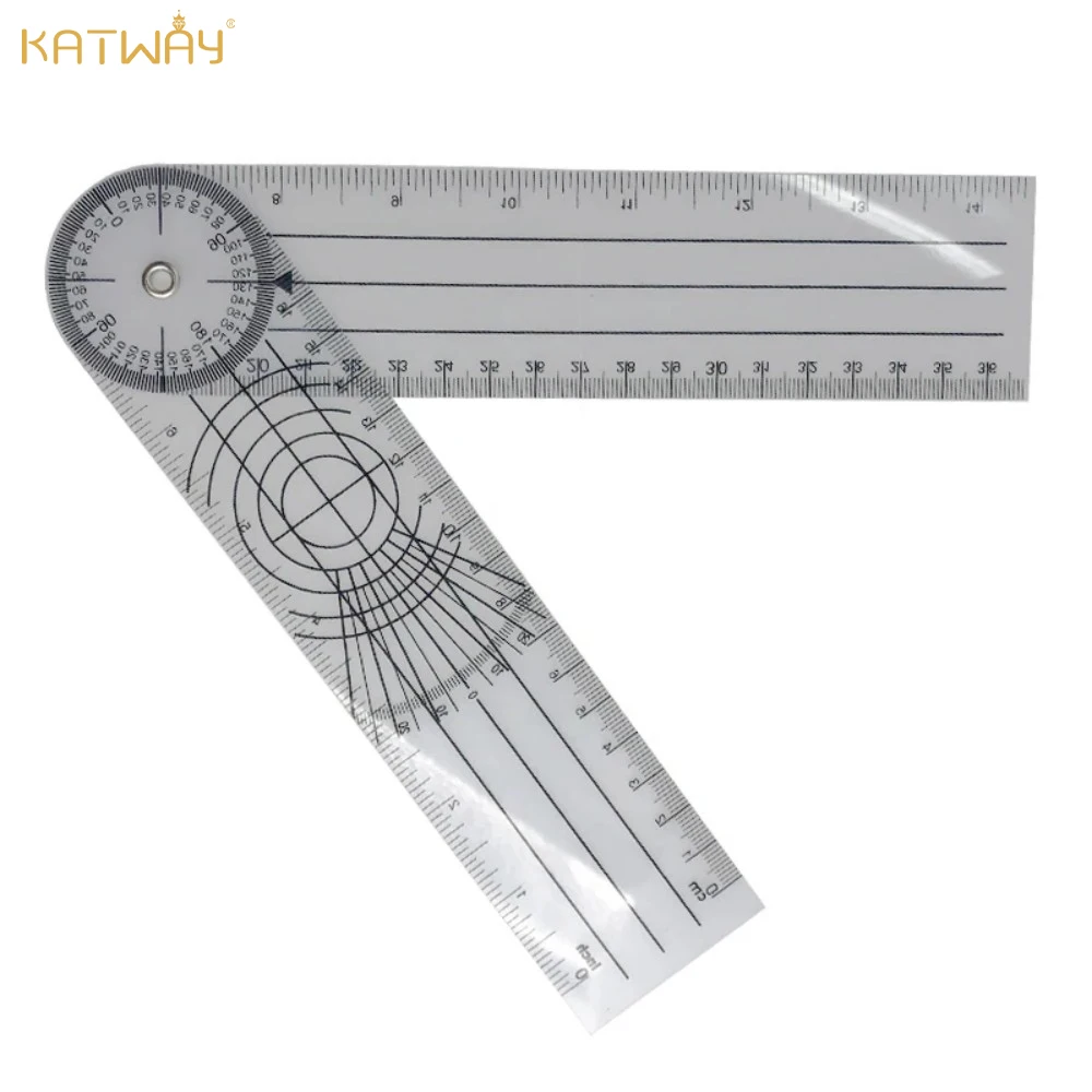 

KATWAY Professional Miter Saw Protractor – Precision Angle Finder for Carpenters,Plumbers Bevel Measurements HH-AA236
