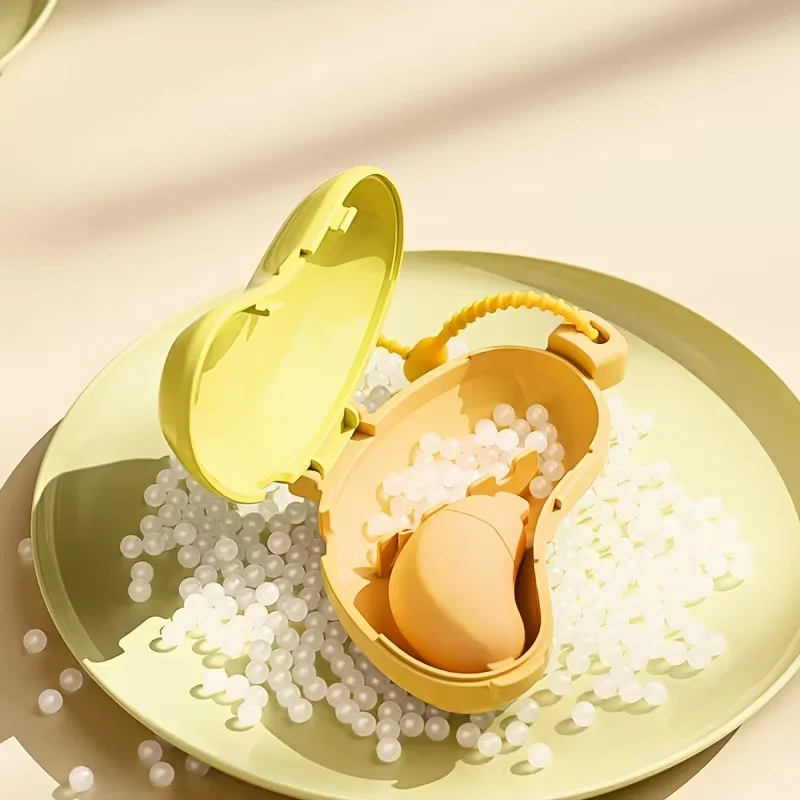 Banana-shaped toothbrush storage case, portable dustproof toothbrush box, electric toothbrush and toothpaste protective cover