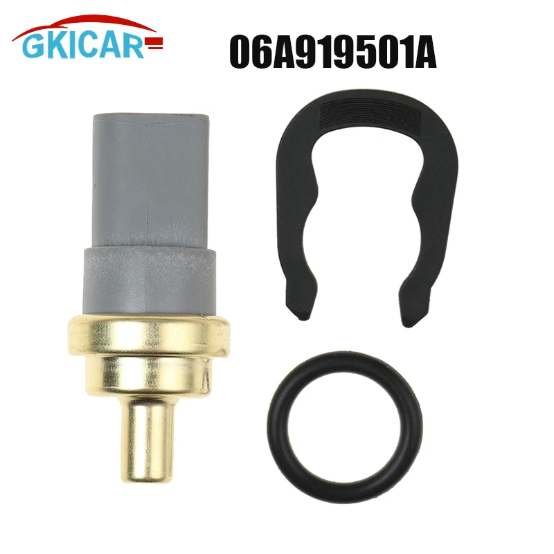 3 pcs/ set 06A919501A Coolant Water Temperature Sensor For VW Jetta 1.8L 1.9L 2.0L 2.5L Audi A3