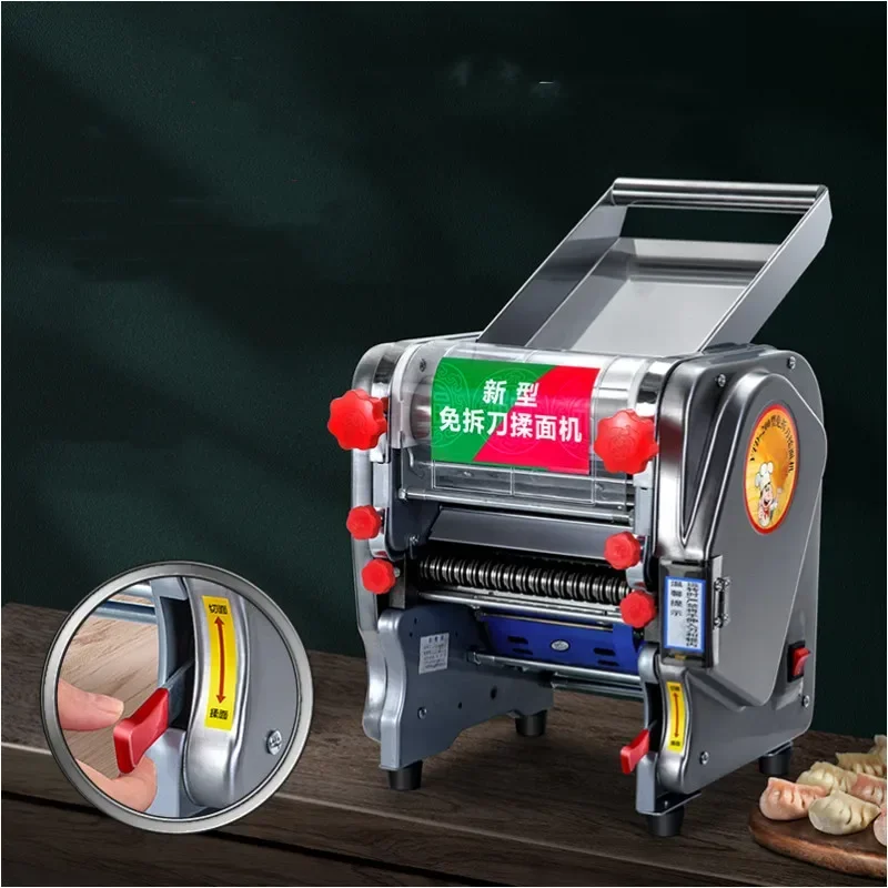 Macchina per la produzione di pasta elettrica pasta per uso domestico in acciaio pressa per pasta commerciale macchina per laminazione della pasta Roll pasticceria
