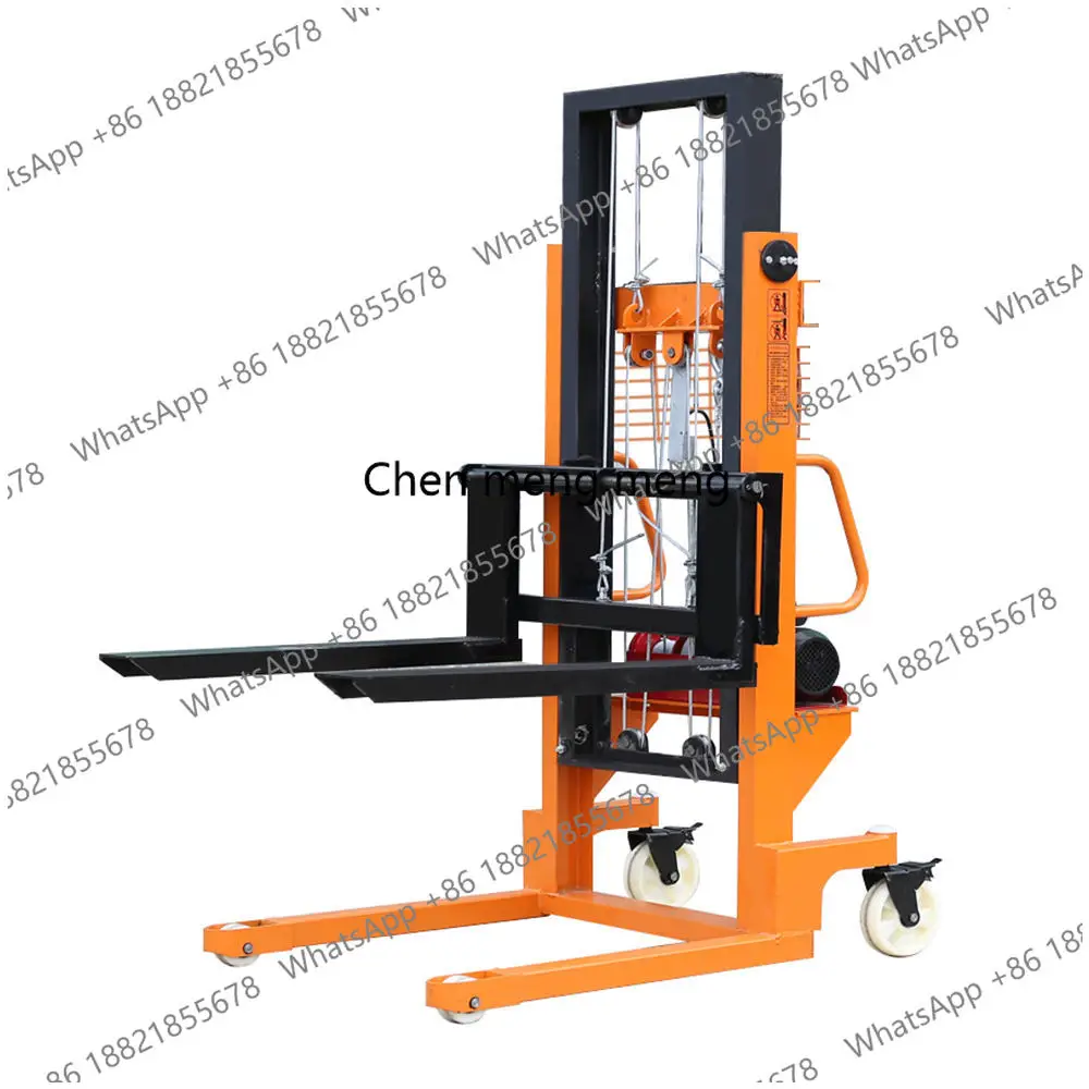 

Электрический штабелер для погрузки-разгрузки материалов, вилочный погрузчик, 1-2 тонны, высота подъема 2-3 метра, ручной гидравлический штабелер