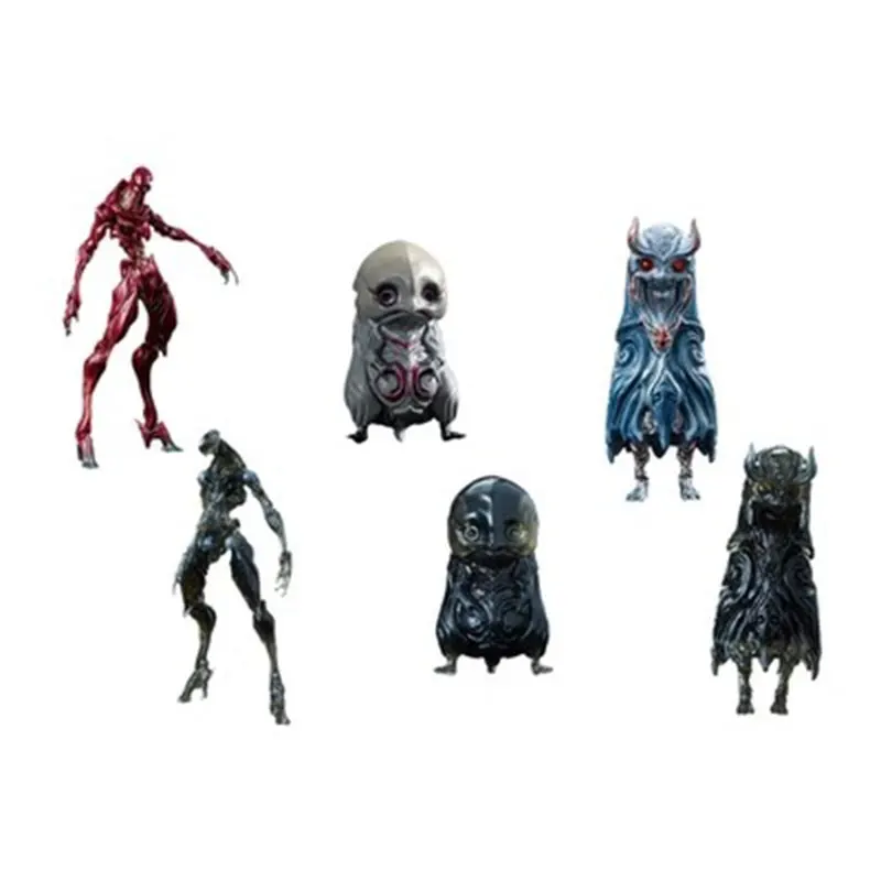 일본 반다이 정품 가챠 체중계 모델, Cthulhu 조인트 모빌리티, 무서운 탁상 조립 장식, 액션 피규어 장난감