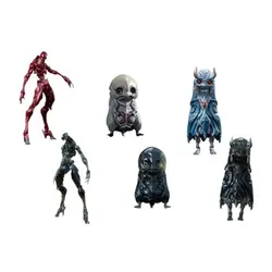 일본 반다이 정품 가챠 체중계 모델, Cthulhu 조인트 모빌리티, 무서운 탁상 조립 장식, 액션 피규어 장난감