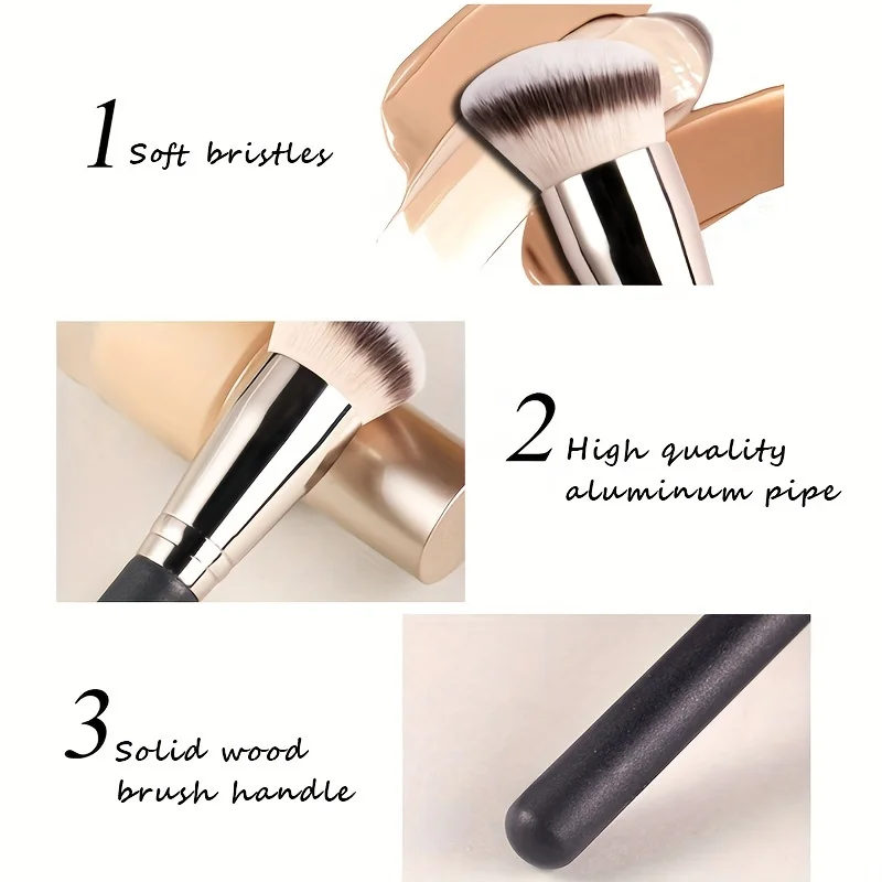 Non marking brush 270 concealer brush 170 foundation make-up brush