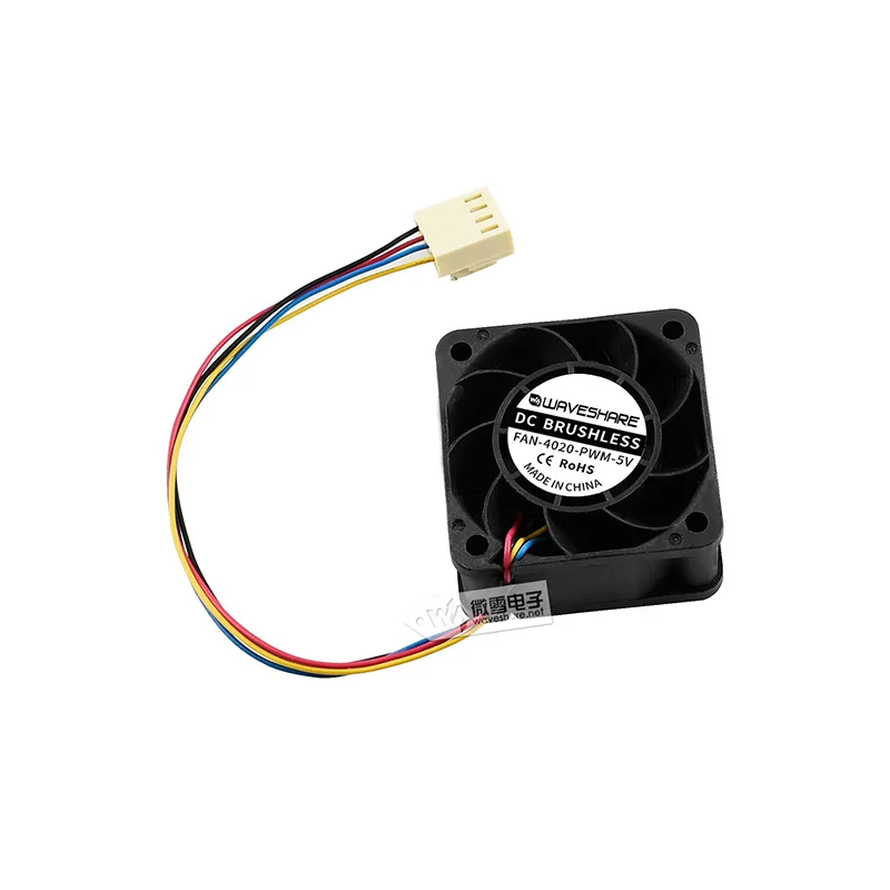 Suitable for NVIDIA Jetson Nano dedicated cooling fan PWM speed regulation fan 5V strong wind radiator