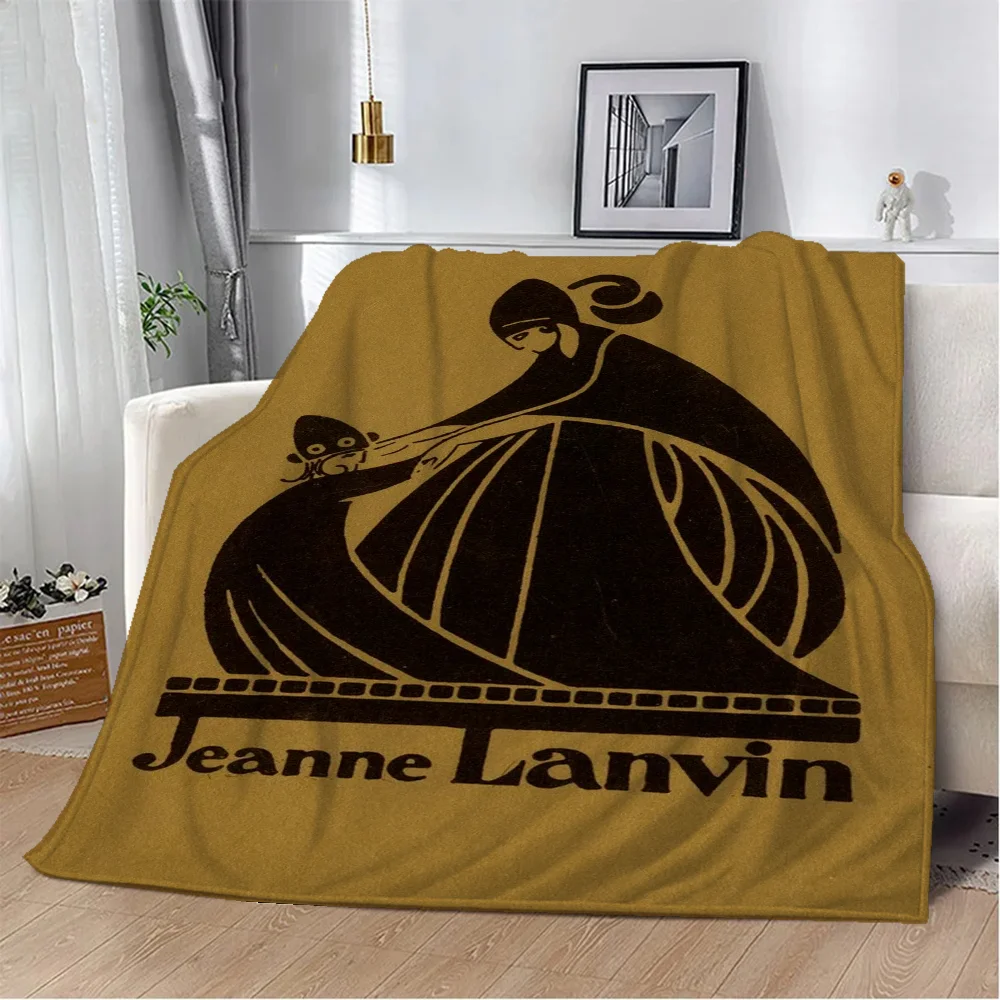 Anime Blanket for Living Room L-Lanvin Fluffy Soft Blankets Sofa Summer Bedspread on the Bed Bedroom Decoration Throw Decorative