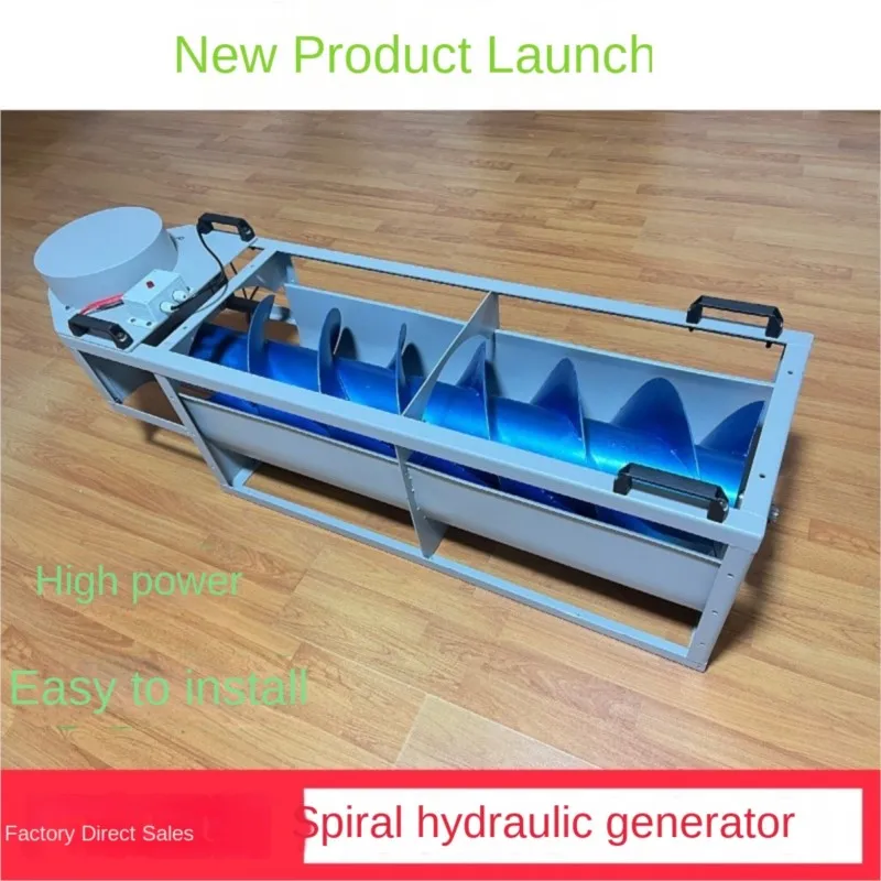 Archimedes Spiral Hydroelectric Generator 1500 Watt High-power Generator High-efficiency Portable Disc Power Generation