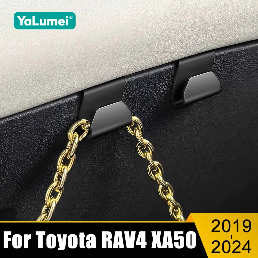

Car Co-pilot Glove Box Hidden Hooks Strong Load-Bearing Clips Holder For Toyota RAV4 XA50 2019 2020 2021 2022 2023 2024 Hybrid