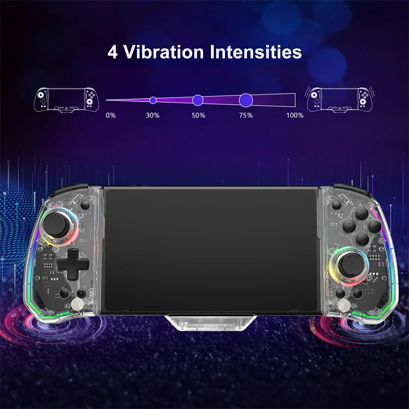 LinYuvo KS43 Joypad Gamepad Controller Handheld Grip Turbo Double Motor Vibration Built-in 6Axis Gyro Design For Switch